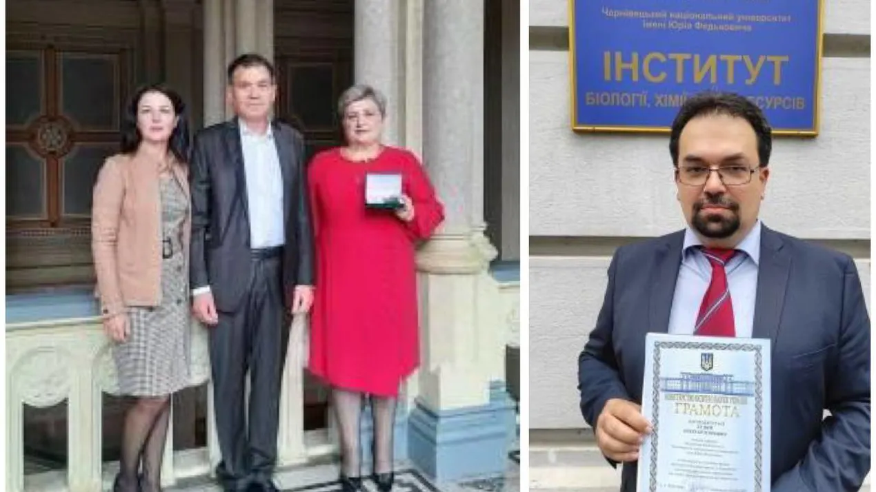 Нагороди викладачів кафедри біохімії та біотехнології