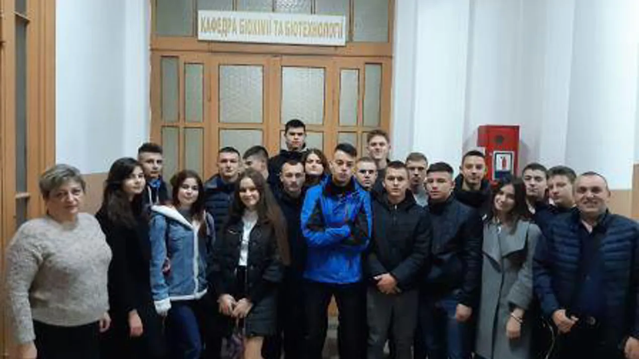 Учні багатопрофільного ліцею для обдарованих дітей на кафедрі біохімії та біотехнології