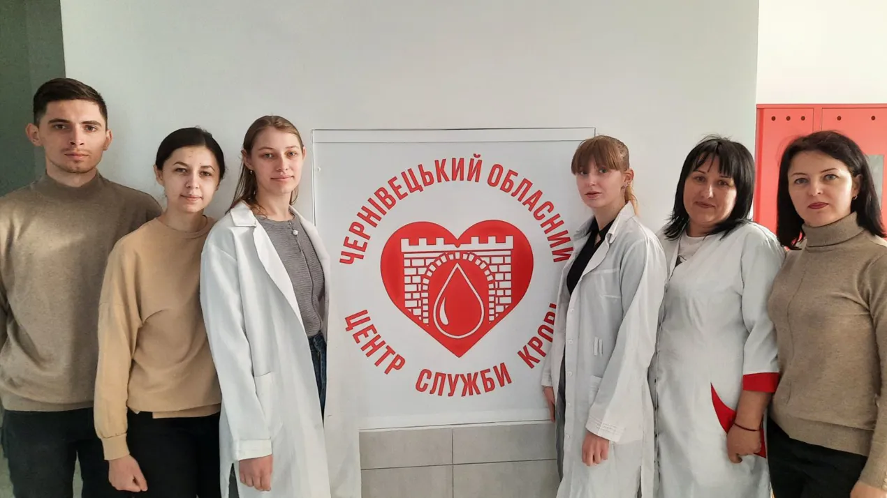 Практичне заняття на базі Чернівецького обласного центру служби крові
